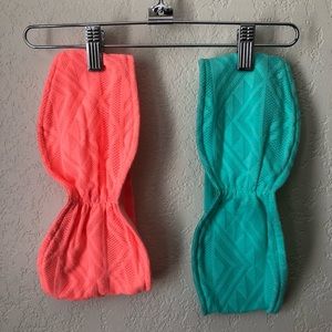 Victoria’s Secret PINK Bandeau Bundle Teal/Peach S